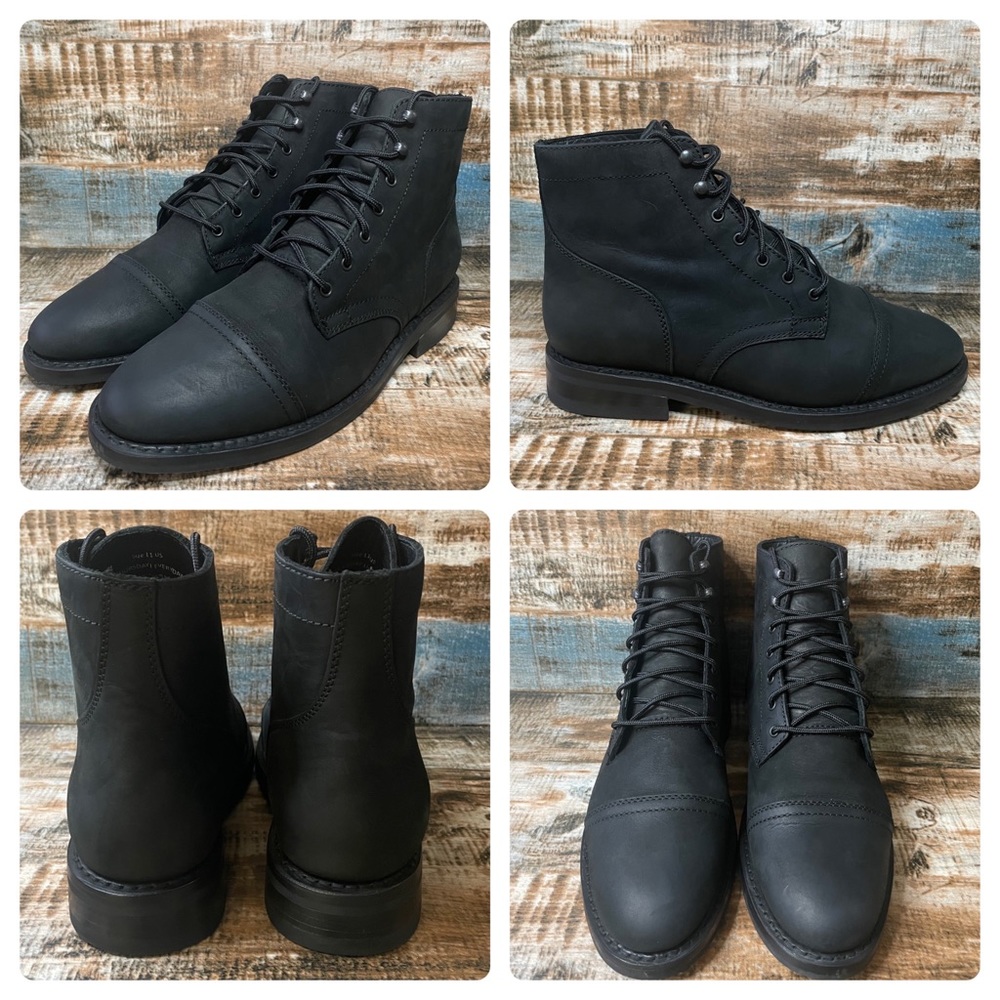 Thursday Boot Co Everyday Captain Boots US Mens Size 11 Matte Black